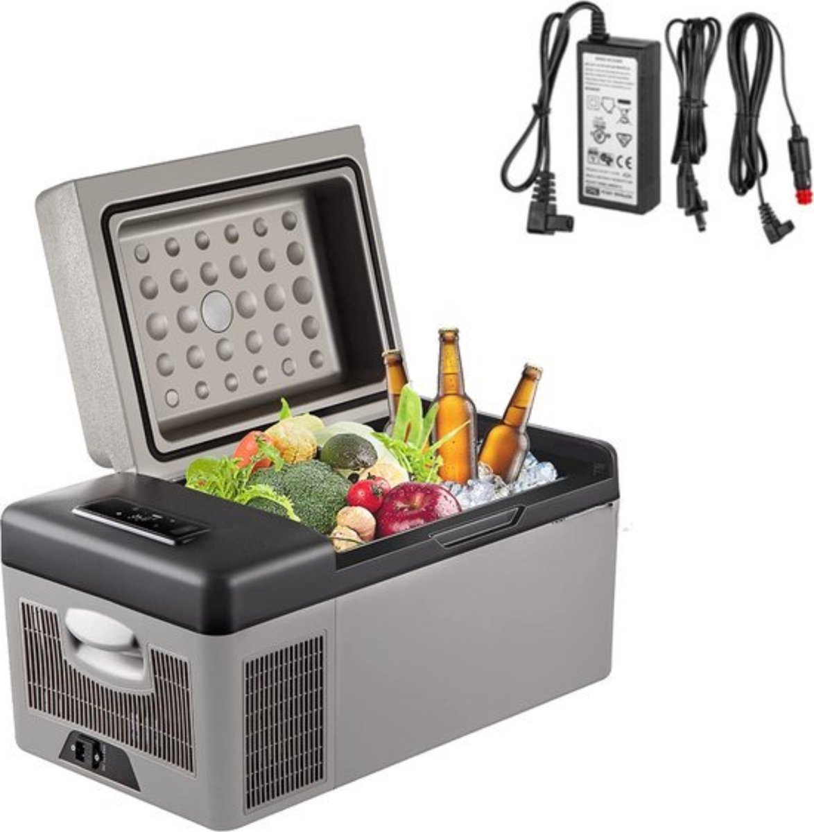 Met Display - Mini Koelbox - Auto Koelbox - Friggo - Met App Bediening - Met Wielen - 20L