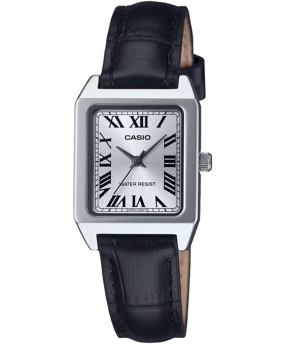 Casio Casio Collection LTP-B150L-7B1EF Horloge - Leer - Zwart - Ø 23.5 mm