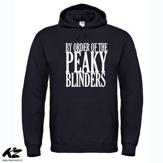 Sweat à capuche unisexe « By Order of the Peaky Blinders » - XL - Zwart
