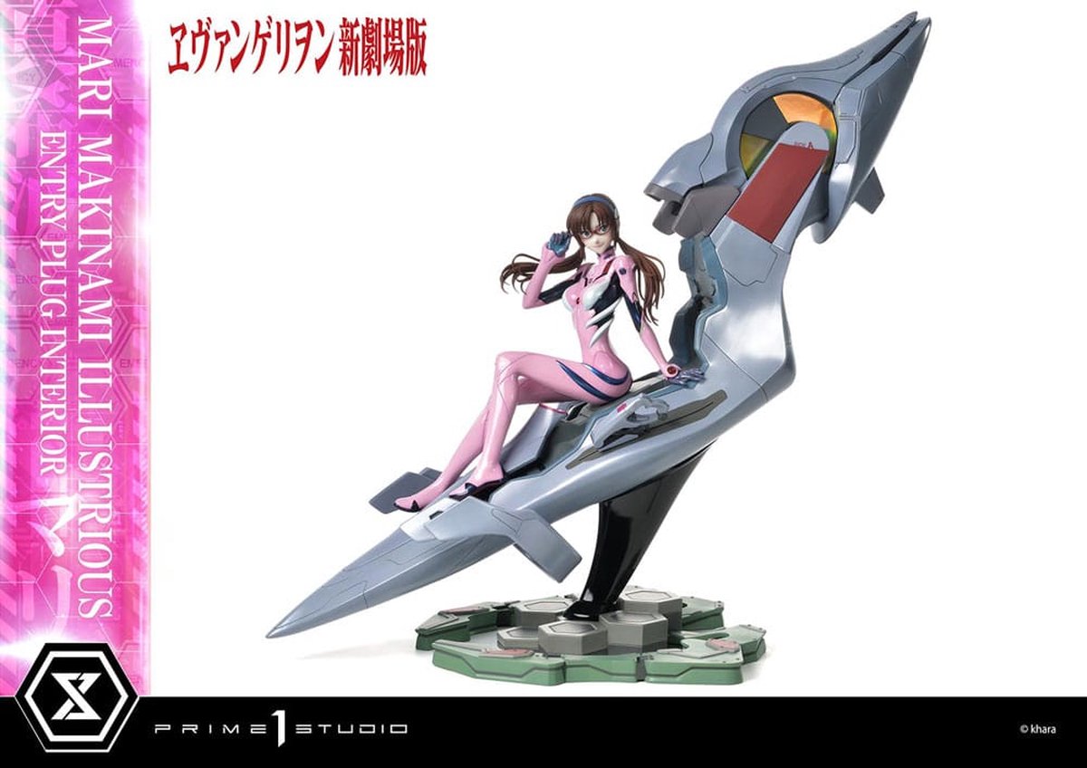 Prime 1 Studio Rebuild of Evangelion Ultimate Premium Masterline Series Statue 1/4 Mari Makinami Illustrious Normal Ver. 64 cm Beeld