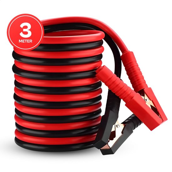 Dunlop Startkabels 220A - 3 Meter 16mm Altijd een snelle start