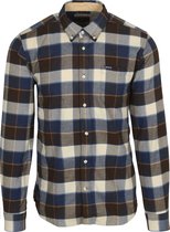 Barbour Valley Shirt Check Blauw - Taille L - Homme - Chemises Casual