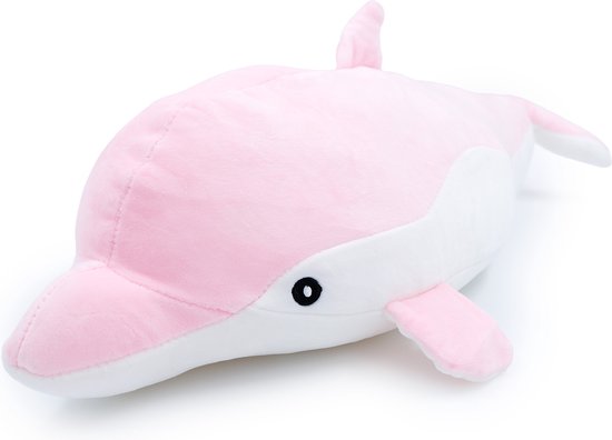 Zoem - Knuffel - Dolfijn 60 cm - Roze - Knuffels