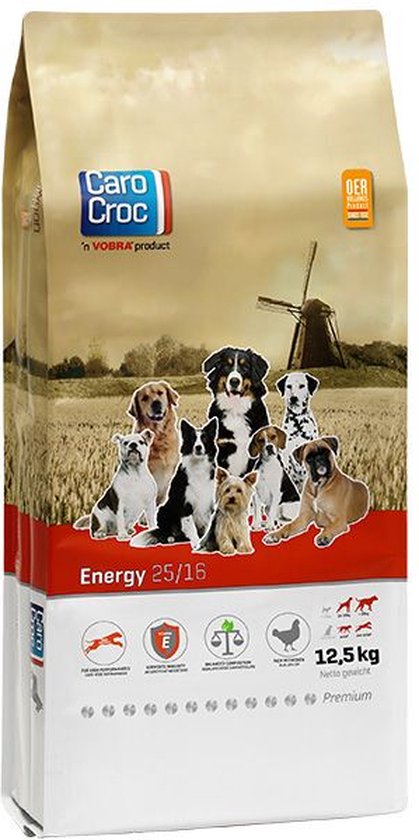 CaroCroc Energy 12,5 kg [25/16] met snacks