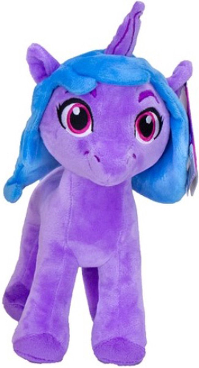 Izzy Moonbow – My Little Pony Pluche Knuffel 30 cm {Speelgoed Knuffeldier voor kinderen jongens meisjes | Pipp Petals, Zipp Storm, Sunny Starscout, Izzy Moonbow, Hitch Trailblazer, Misty Brightdawn}