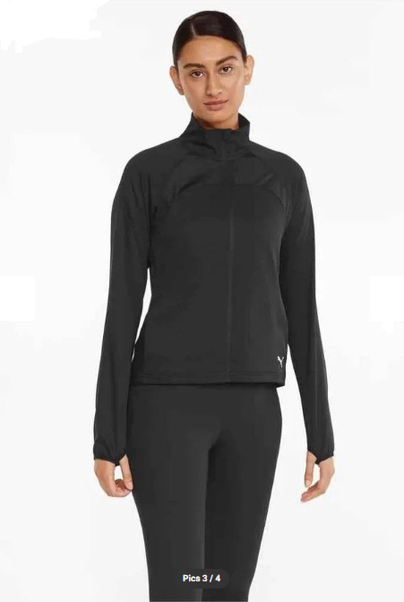 Puma Trainingspak Active Woven Dames Zwart
