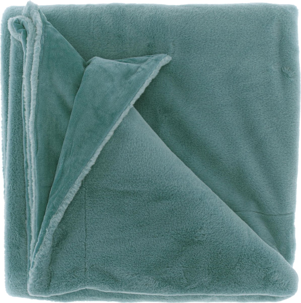 Unique Living Plaid Klaas Tea Green -150x200cm