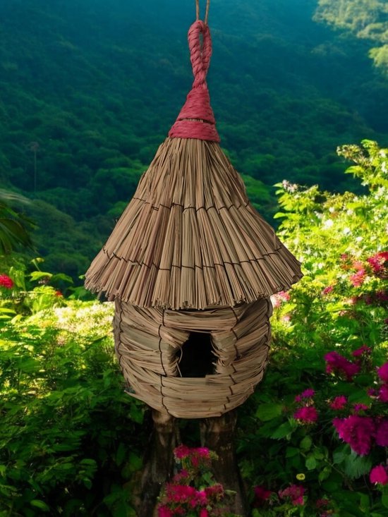 Houten Vogelhuisje Alma - 13,5 x 10 cm | HOUTEN FIGUREN | PartyPost.nl