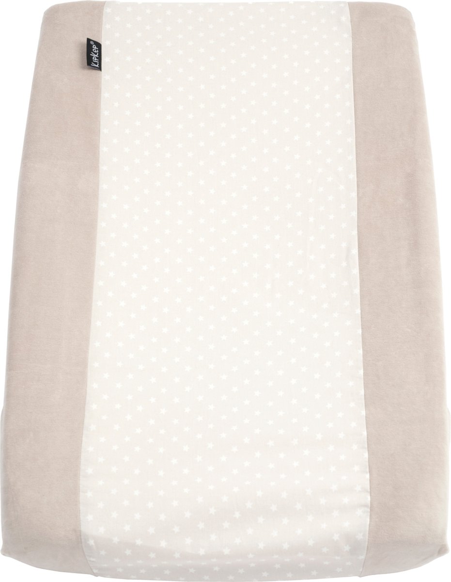 KipKep Aankleedkussen waskussenhoes met antislip onderzijde - Dreamy Sand