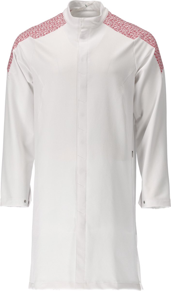 Mascot Food & Care Stofjas lang 20154-511 /signaalrood Wit