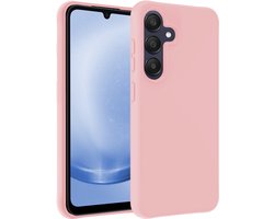 Hoesje - Geschikt voor Samsung Galaxy A26 - Sterk & Shockproof - Siliconen Case - Hoes Cover - Telefoonhoes - Lichtroze