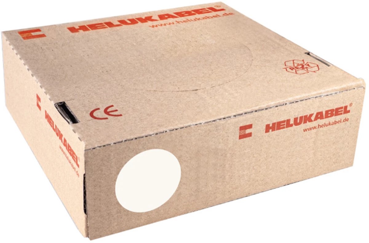 Montagedraad VDS 0.75mm² (H05V-K) 70° wit - per rol 100 meter (29102)