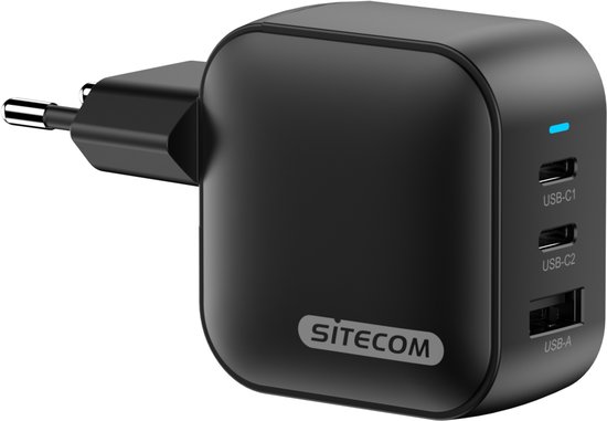 Sitecom 70W GaN Power Delivery Wandoplader