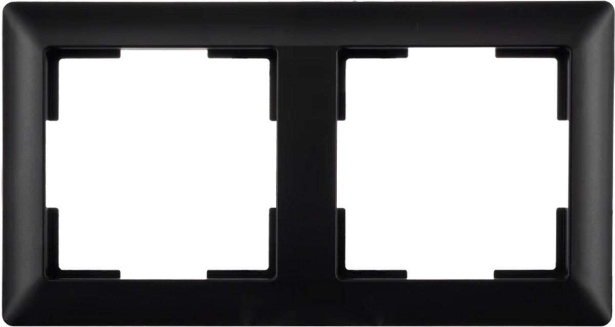 ION industries afdekraam 2-voudig - J1 mat zwart (80.301.216)