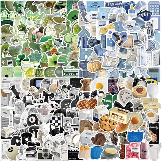 60 Stuks Esthetische Stickers, Retro Vintage Vinyl Stickerset voor Scrapbook Plakboek Laptop Waterfles Gitaar 60 Stuks Esthetische Stickers, Retro Vintage Vinyl Stickerset voor Scrapbook Plakboek Laptop Waterfles Gitaar