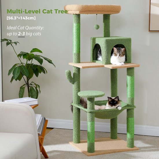 Krabton: FEANDREA Kattenboom Kleine Kattenboom Meerlaags 68 Cm Lichtgrijs Pct59w Voor Kleine Katten Kwalitatieve Kattenmeubels Krabpaal