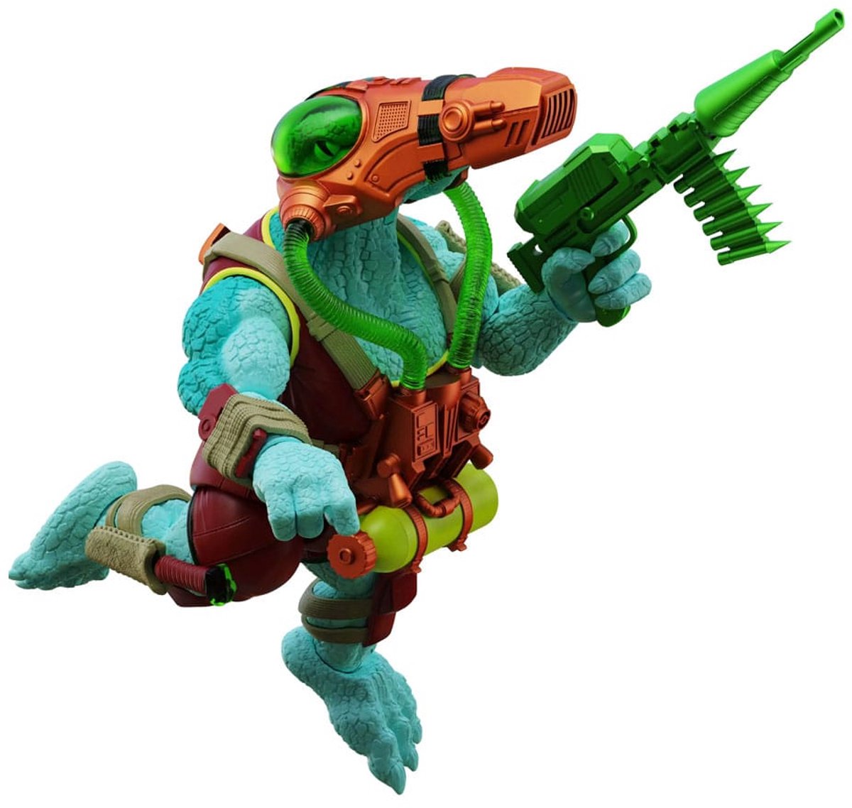 Boss Fight Studio Saurozoic Warriors Rock Action Figure Javvik Mosa Mosasaurus (Underwater Assault) 15 cm Action Figuur