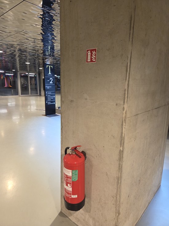 Icônes/autocollants (5x) | Extincteur d'incendie | 10 x 10 cm | Protection incendie | extincteur d'incendie | Pictogramme d'urgence | Pompiers | Obligation légale | 5 pièces