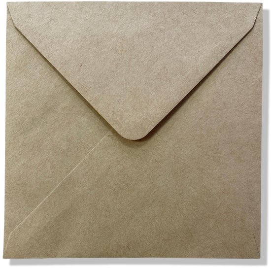 Carte de vœux carrée de Luxe Joyeuses Pasen - Carte de Pâques - 13,5 x 13,5 cm - carte pliée avec enveloppe colorée