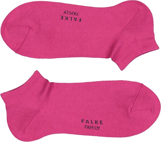 FALKE Family socquettes pour femmes - coton - rose fuchsia (baie) - Taille: 35-38
