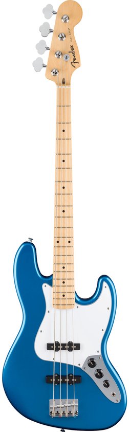 Fender Standard Jazz Bass MN – Elektrische basgitaar – Aqua Marine Metallic