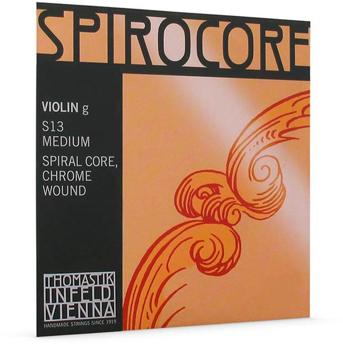 Thomastik Infeld TH-S-13 violin string G-4 4/4 medium, spiral core, chrome wound