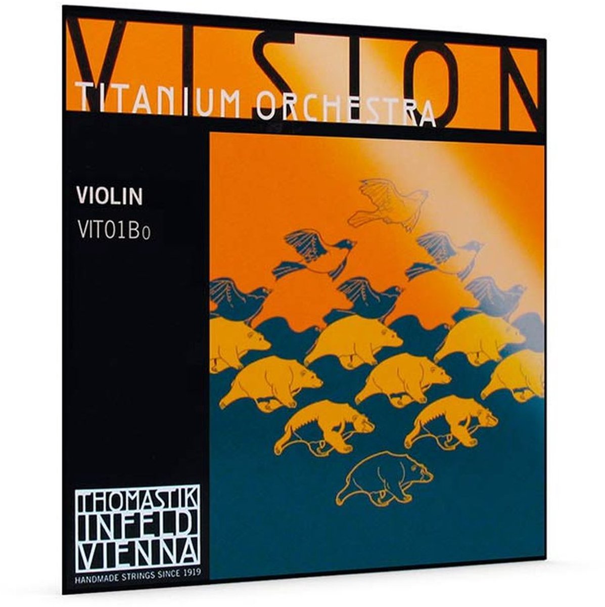 Thomastik Infeld VIT-01-BO violin string E-1 4/4, stainless steel, titanium wound