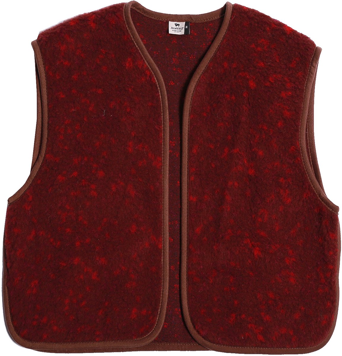 Alwero gilet Camino red multi dots
