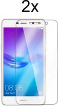 Huawei Y7 2017 Screenprotector - Beschermglas Huawei Y7 2017 Screen Protector Glas - 2 stuks