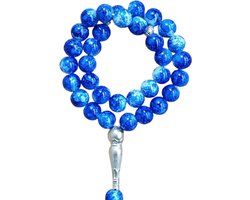 Nivard Tasbih - Tesbih - Tasbeeh - Kralen - Teller - Gebedsarmband - Ramadan - Ramadan - Blauw