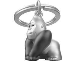 Metalmorphose Sleutelhanger Gorilla Metaal 3D