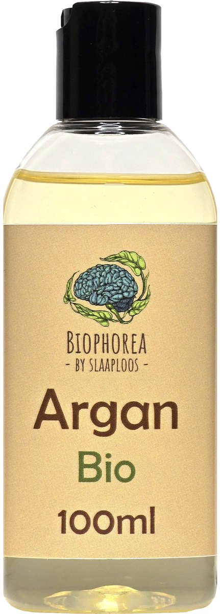 Goedkoopste Argan Olie - 100ml - 100 Puur Biologisch - Biophorea Arganolie - Basisolie voor etherische oliën, Haar & Gezicht - Argan Oil