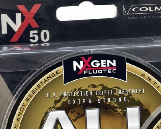 Colmic Fluotec Allround Pro Nylon Vislijn 12/00 NxGen Hoofdlijn Onderlijn Anti Twist Extra Strong van Colmic — afbeelding 3