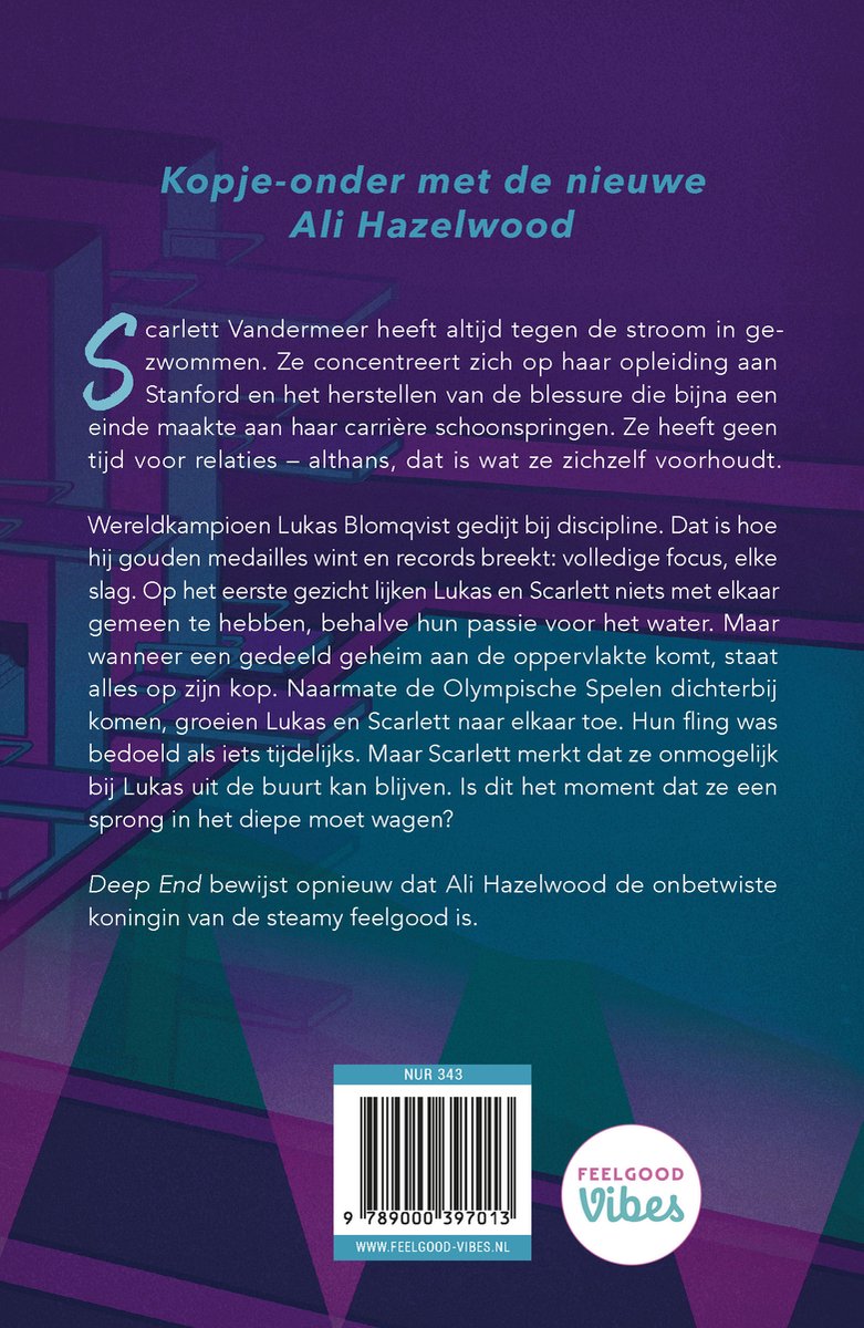 Deep End - back cover