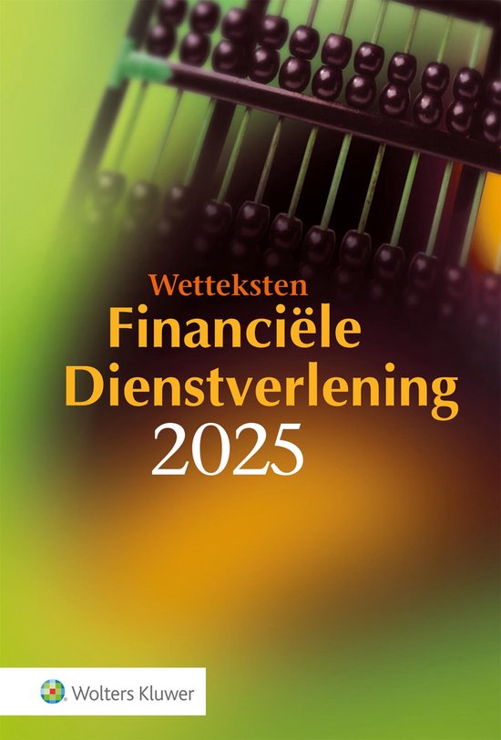 Wetteksten Financiële Dienstverlening 2025 - cover