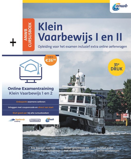 ANWB - ANWB Cursusboek Klein Vaarbewijs I en II