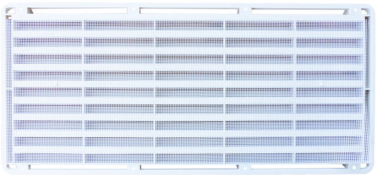 Ventilatierooster Crème Opbouw 36.5x16.5cm