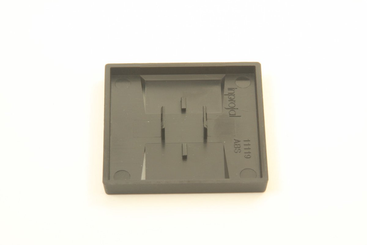 Presto Afdekplaat Wipschakelaar Enkel Opstap Ansor Switch S-20.000 Zwart