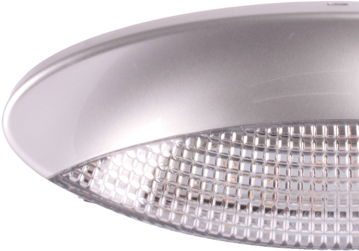 Voortentlamp Wave LED Zilver