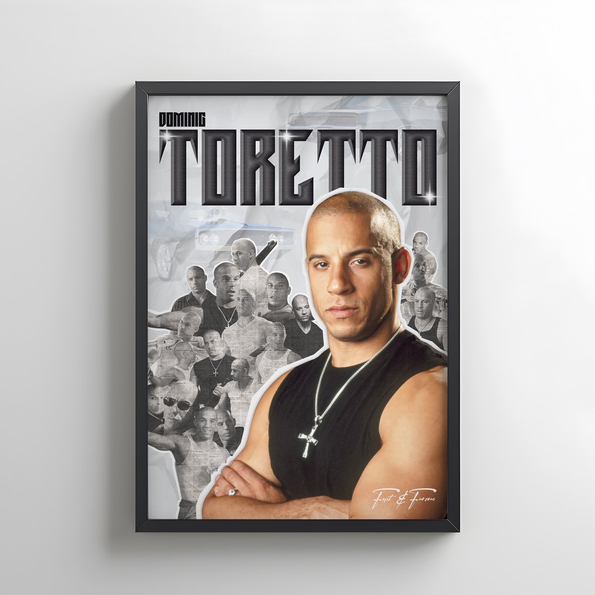 Vin Diesel/Dominic Toretto/FastandFurious poster