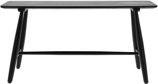 Villa Collection Bast Bank 90 x 28 x 45 cm Zwart