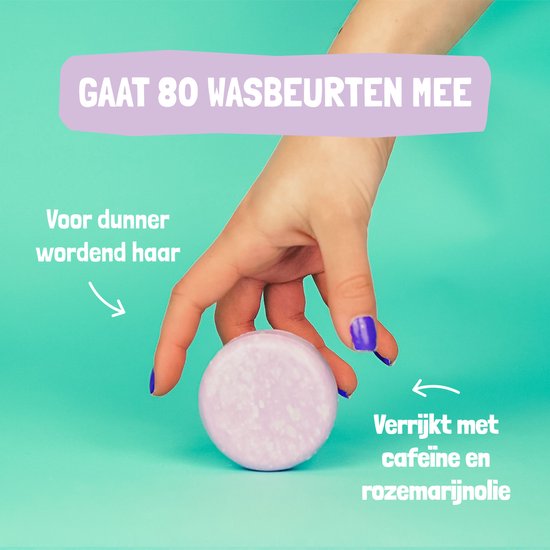 ShampooBars - Shampoo Bar Rozemarijn dunner wordend haar - 60g