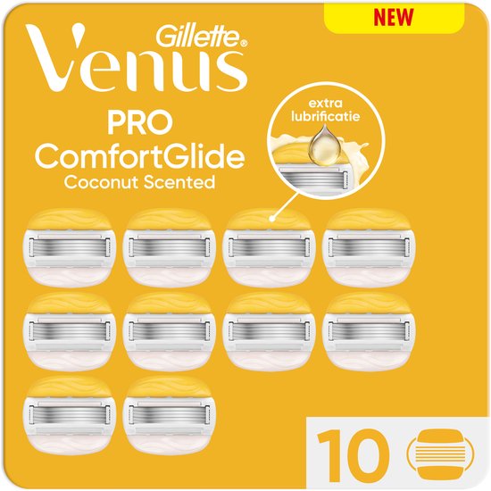 Gillette Venus Comfortglide Lames de rasoir Noix de Coco - 10 pièces
