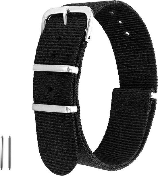 Edelstahl Uhrenarmband - Gebürstetes Metallarmband 18-26mm Mit Faltschließe