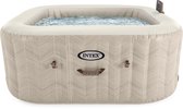 Bol.com Intex PureSpa Chevron Deluxe Bubble Spa Set 4 persoons aanbieding