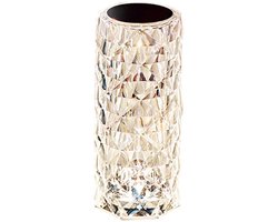 Crystal Lamp - Touch - Met 16 Kleuren - RGB - Crystal Light - 16 Kleuren - 17CM - Tafellamp - Binnen - Slaapkamer - Kristal Lamp - Moederdag Cadeautje