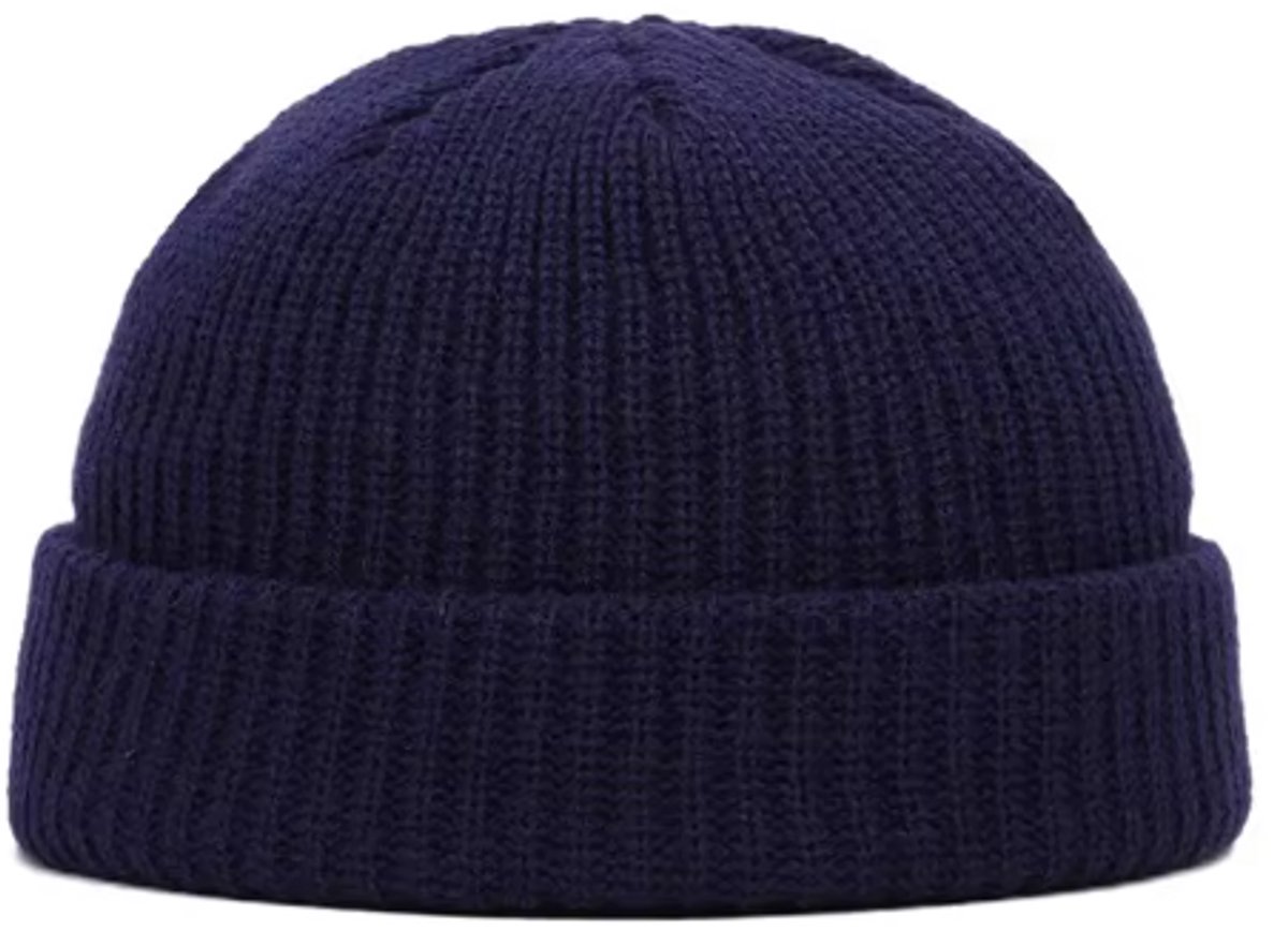Scoby - Muts - Trawler Muts - Skull Cap - One Size - Blauw