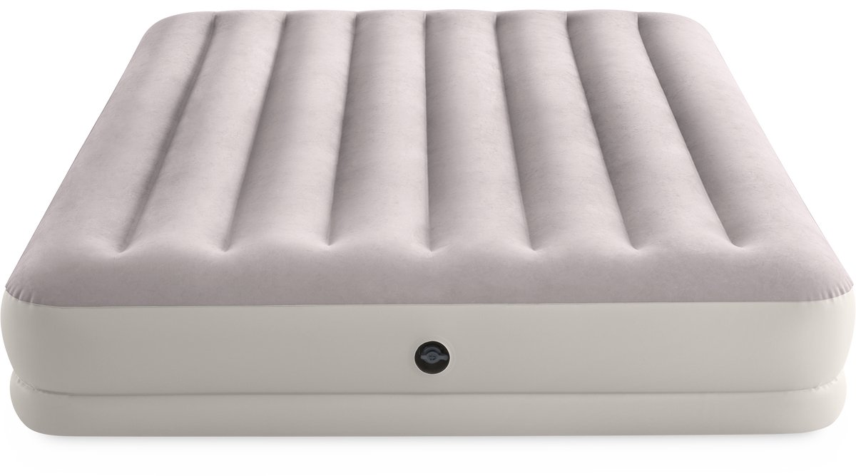 Intex Prestige Mid-Rise Luchtbed incl. USB150 luchtpomp - 203 x 152 x 30 cm
