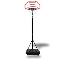 AJ-Sports Basketbal Standaard - Basketbal set - Basketballen - Verstelbaar van 165cm tot 205cm - Inclusief Bal en Pomp!