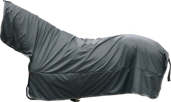 Paarden Regenjas - Grijs - 100% Waterproof - Maat M Paarden Regenjas - Grijs - 100% Waterproof - Maat M